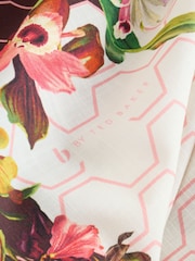 B by Ted Baker Ecru/Suklaa Geo Kukallinen -peitteet - Kuva 9 / 9