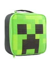 Vanilla Underground Green Boys Minecraft Lunch Bag Bottle and Snack Pot - Image 3 of 6