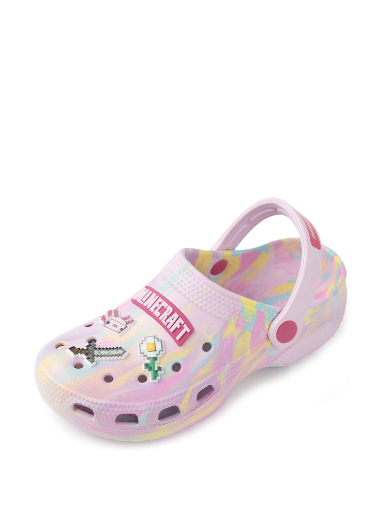 Vanilla Underground Purple Girls Minecraft Clogs - Image 2 of 6 Vanilla Underground Purple Girls Minecraft Clogs - Image 2 of 6