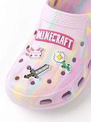 Vanilla Underground Purple Girls Minecraft Clogs - Image 5 of 6