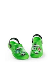 Vanilla Underground Green Boys Minecraft Clogs - Image 1 of 6