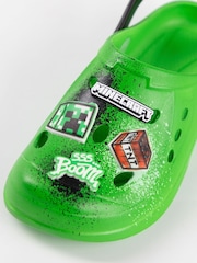 Vanilla Underground Green Boys Minecraft Clogs - Image 4 of 6
