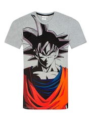 Vanilla Underground Grey Mens Dragon Ball Z Goku Short Sleeve Long Leg Pyjamas Set - Image 2 of 6