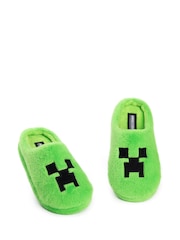 Vanilla Underground Green Boys Minecraft Mule Slippers - Image 1 of 6
