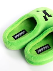 Vanilla Underground Green Boys Minecraft Mule Slippers - Image 2 of 6