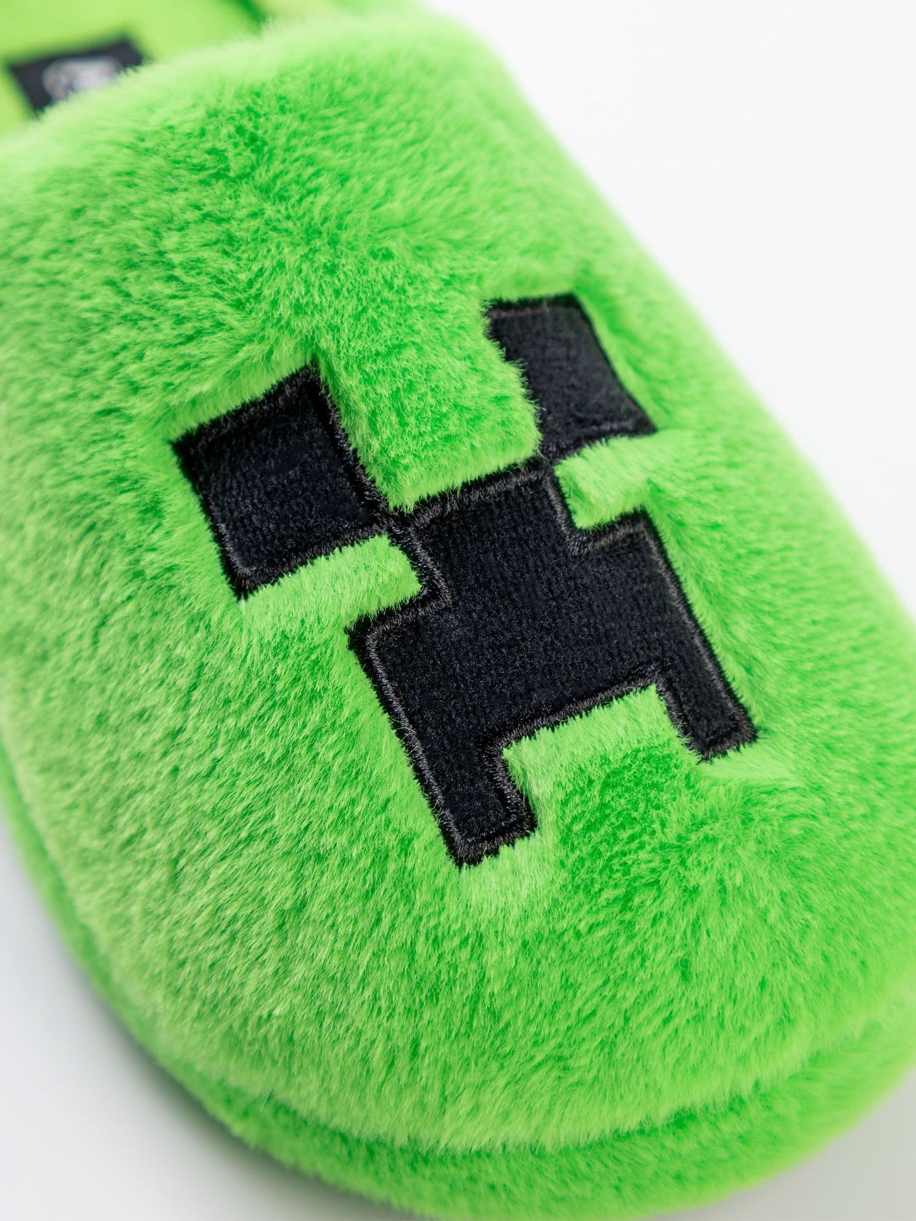 Buy Vanilla Underground Green Boys Minecraft Mule Slippers from