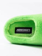 Vanilla Underground Green Boys Minecraft Mule Slippers - Image 4 of 6