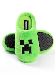 Vanilla Underground Green Boys Minecraft Mule Slippers - Image 5 of 6