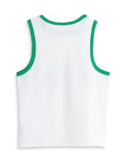 Vanilla Underground Green Womens Sprite Vest and Shorts Pyjamas Set - Image 3 of 6