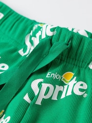 Vanilla Underground Green Womens Sprite Vest and Shorts Pyjamas Set - Image 4 of 6
