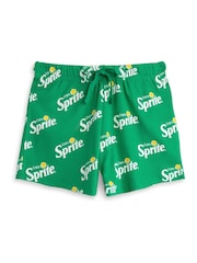 Vanilla Underground Green Womens Sprite Vest and Shorts Pyjamas Set - Image 6 of 6