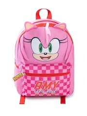 Vanilla Underground Pink Kids Sonic The Hedgehog Amy Backpack - Image 1 of 6