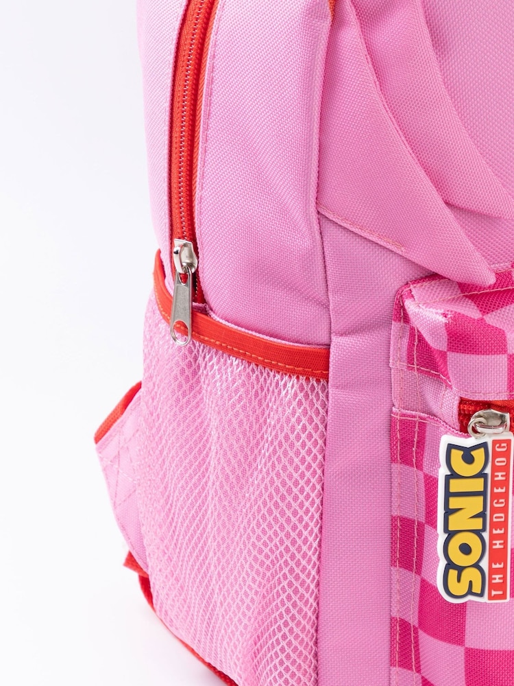 Vanilla Underground Pink Kids Sonic The Hedgehog Amy Backpack - Image 8 of 8