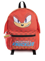 Vanilla Underground Red Kids Sonic The Hedgehog Knuckles Backpack - Image 1 of 6