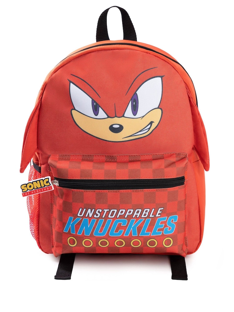 Vanilla Underground Red Kids Sonic The Hedgehog Knuckles Backpack - Image 1 of 6