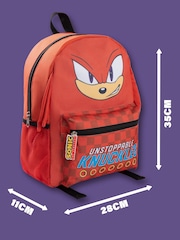 Vanilla Underground Red Kids Sonic The Hedgehog Knuckles Backpack - Image 6 of 6