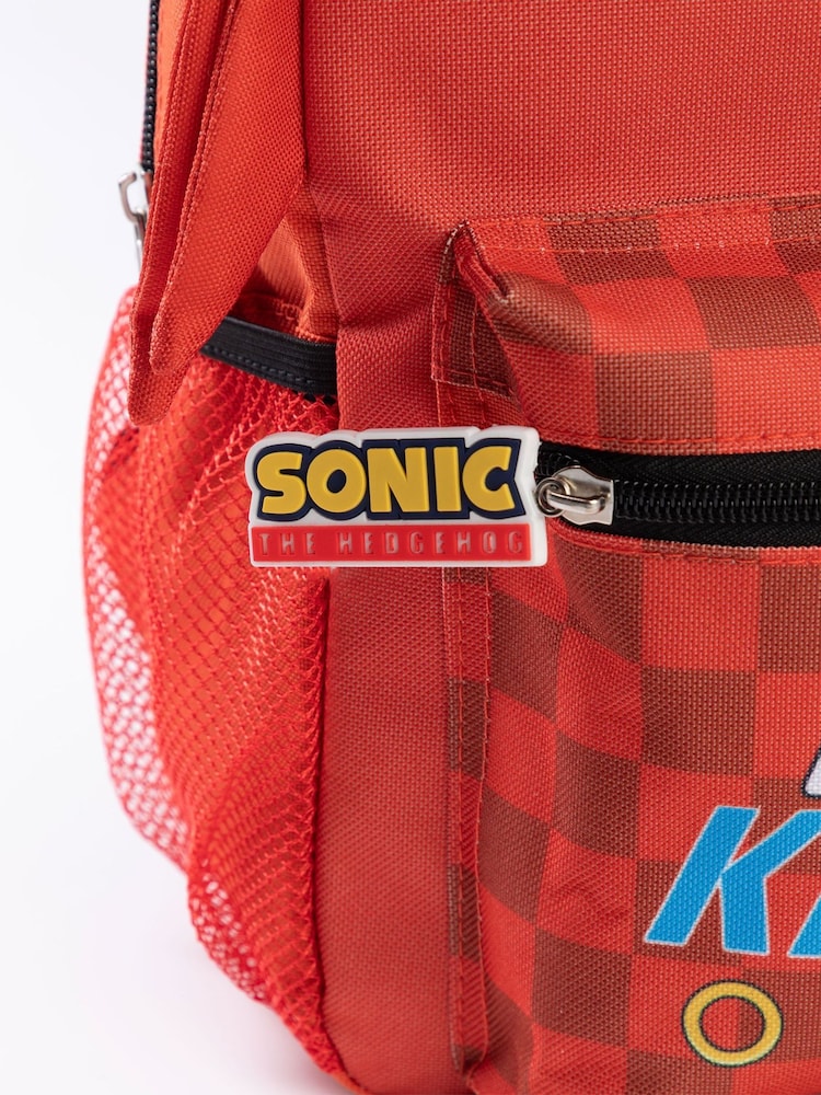 Vanilla Underground Red Kids Sonic The Hedgehog Knuckles Backpack - Image 9 of 9