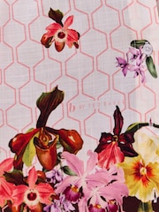 B by Ted Baker Ecru/Suklaa Geo Kukallinen Rantapaita - Kuva 7 / 12