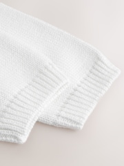 Weiß - Baby Heart Pocket Button Through Cardigan (0mths-2yrs) - Bild 6 von 7