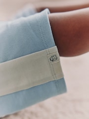 أزرق ـ طبعة Milk Club - طقم سويت شيرت وشورت للبيبي (0شهور-2سنوات) - صورة 5 من 14