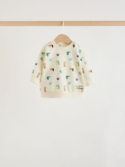 طبعة كلب أزرق - طقم من 6 قطع من سويت شيرت وبنطلون رياضي للبيبي (0 شهر - 3 سنوات) - صورة 4 من 16