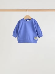 طبعة كلب أزرق - طقم من 6 قطع من سويت شيرت وبنطلون رياضي للبيبي (0 شهر - 3 سنوات) - صورة 7 من 16