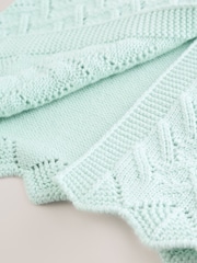 Green Baby Pointelle Knitted Cardigan (0mths-2yrs) - Image 7 of 8