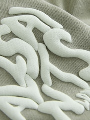 smALLSAINTS Khaki Green Orlando T-Shirt and Sweat Shorts Set - Image 11 of 14