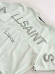 smALLSAINTS Light Green Biggy Oversized T-Shirt and Sweat Shorts Set - Image 12 of 15