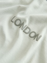 smALLSAINTS Light Green Biggy Oversized T-Shirt and Sweat Shorts Set - Image 13 of 15