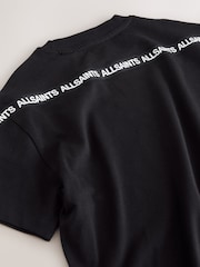 smALLSAINTS Black Logo Tape T-Shirt and Sweat Shorts Set - Image 12 of 15