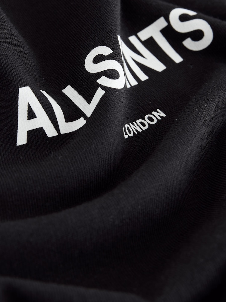 smALLSAINTS Black Logo Tape T-Shirt and Sweat Shorts Set - Image 15 of 15