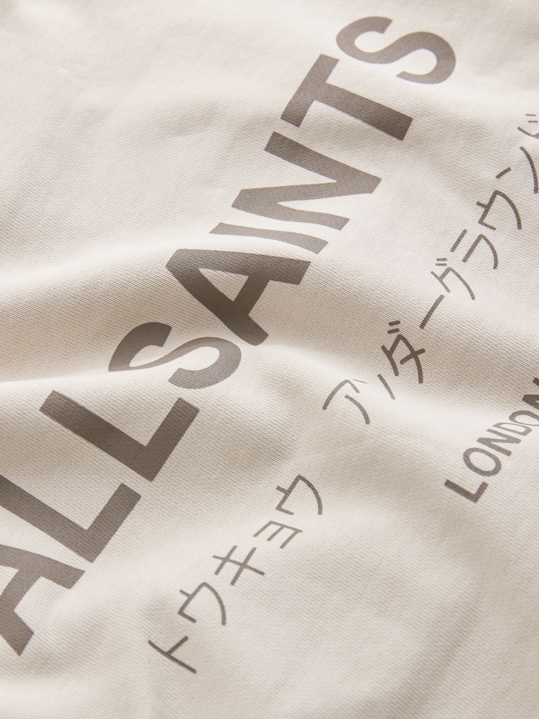 Buy smALLSAINTS Neutral Oversized Underground Crew Neck Sweatshirt