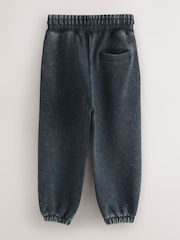 smALLSAINTS Washed Black Orlando Barrel Leg Joggers - Image 2 of 5