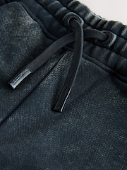 smALLSAINTS Washed Black Orlando Barrel Leg Joggers - Image 4 of 5