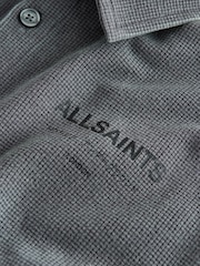 smALLSAINTS Washed Black Underground Waffle Polo Shirt and Short Set - Image 11 of 15