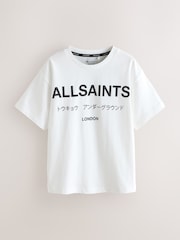 تيشرت قطن واسع الحجم بتصميم Underground بياقة بحافة مستديرة من smALLSAINTS - صورة 1 من 8