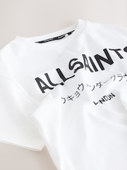 تيشرت قطن واسع الحجم بتصميم Underground بياقة بحافة مستديرة من smALLSAINTS - صورة 6 من 8