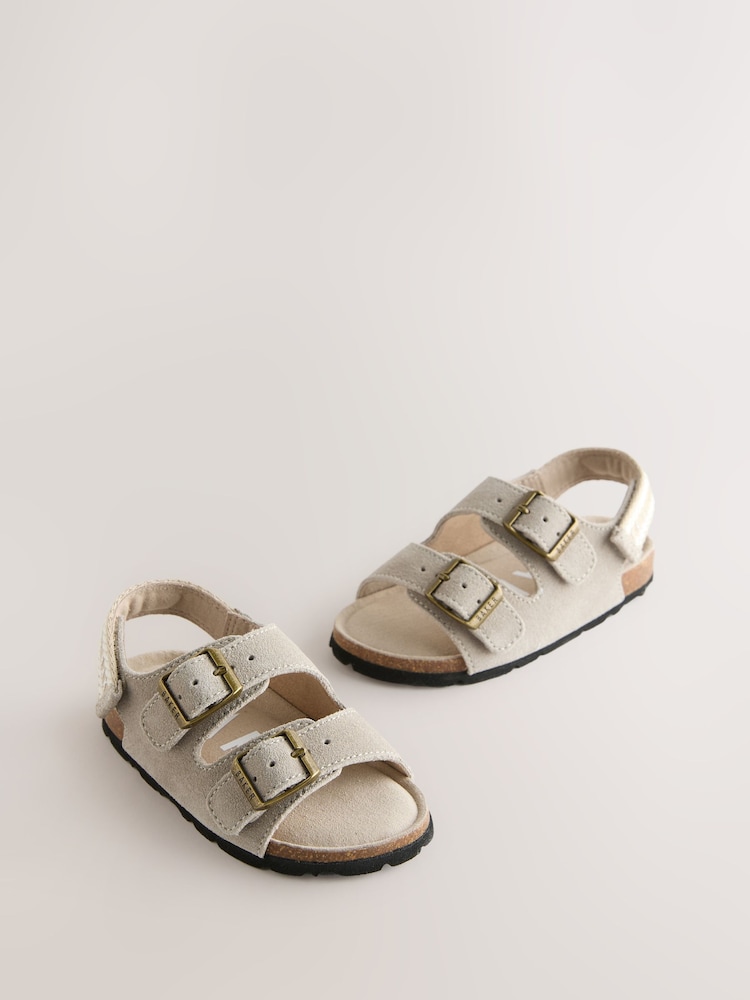 Baker by Ted Baker Double Strap Footbed Sandals - Image 1 of 5