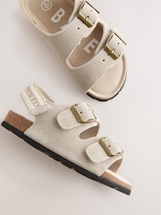 Baker by Ted Baker Double Strap Footbed Sandals - Image 3 of 5