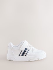 Baker by Ted Baker Branded Tape Chunky White Trainers - Image 1 of 5