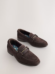 Baker by Ted Baker Smart Chocolate Brown Loafers - Image 1 of 7