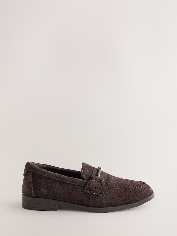 Baker by Ted Baker Smart Chocolate Brown Loafers - Image 2 of 7
