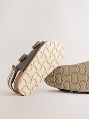 Baker by Ted Baker Double Strap Footbed Sandals - Image 3 of 5