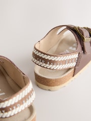 Baker by Ted Baker Double Strap Footbed Sandals - Image 5 of 5