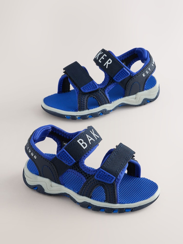 Baker by Ted Baker Navy Utility Tech Sandals - 圖片 1/6
