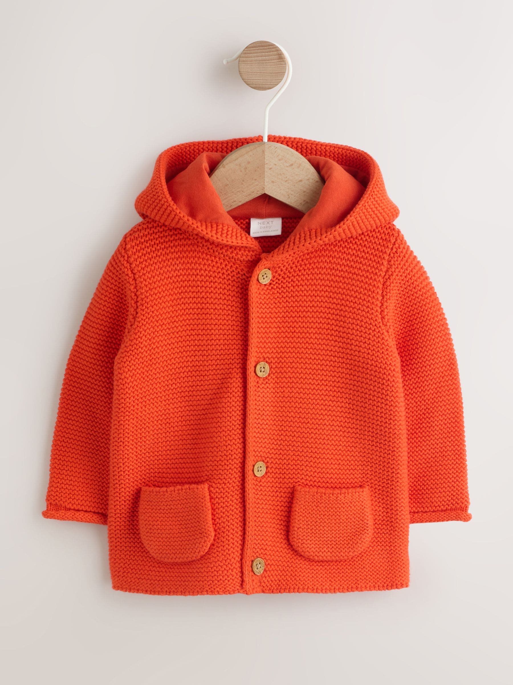 Buy Orange Knitted Baby Cardigan (0mths-2yrs) from Next USA