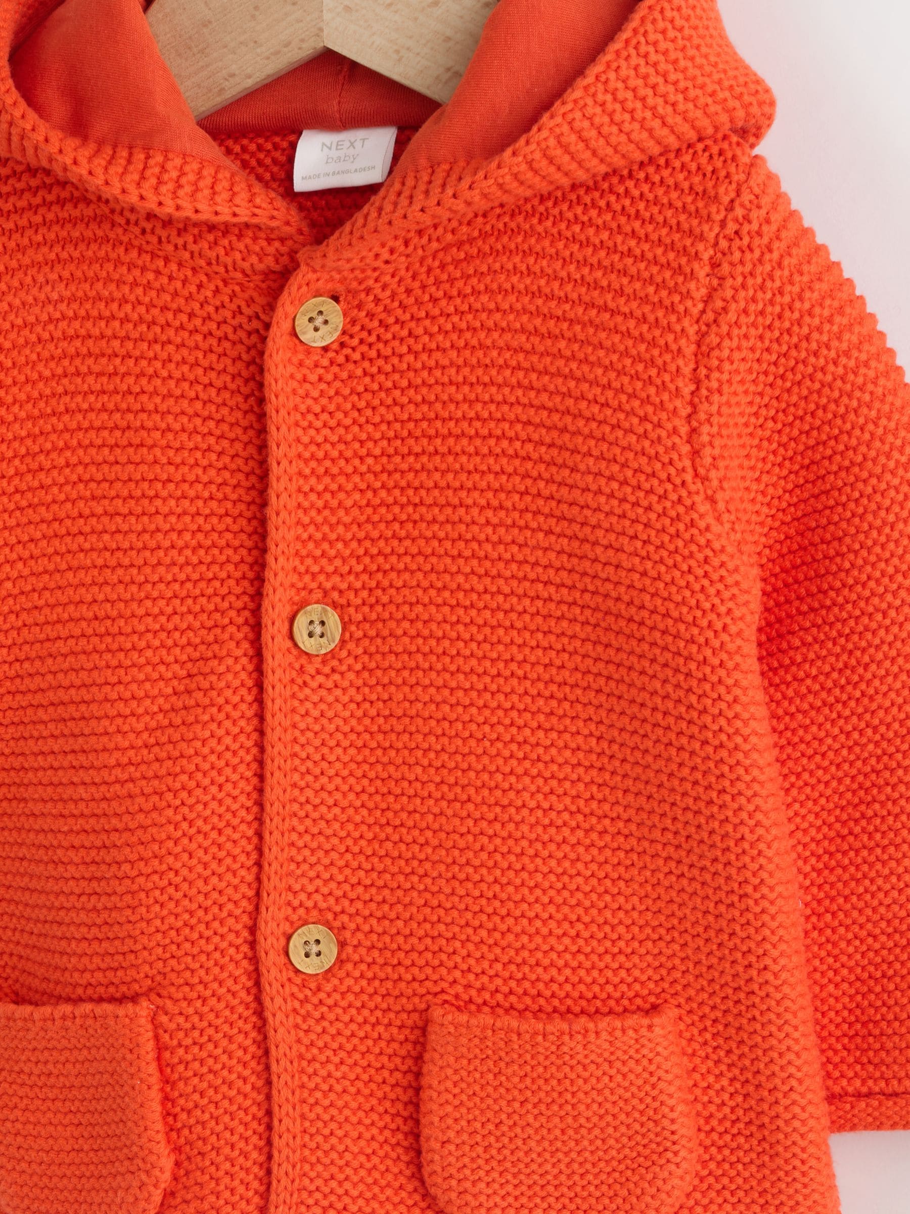 Buy Orange Knitted Baby Cardigan (0mths-2yrs) from Next USA