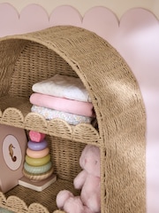 JoJo Maman Bébé Natural Elodie Scallop Book Shelf - Image 3 of 6