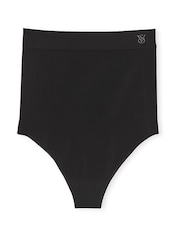 Victoria's Secret Black Seamless Shaping High Waist Knickers - Image 3 of 4